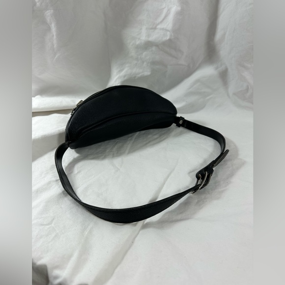 Genuine vintage KITZ black leather belt bag fanny pack - Picture 10 of 10